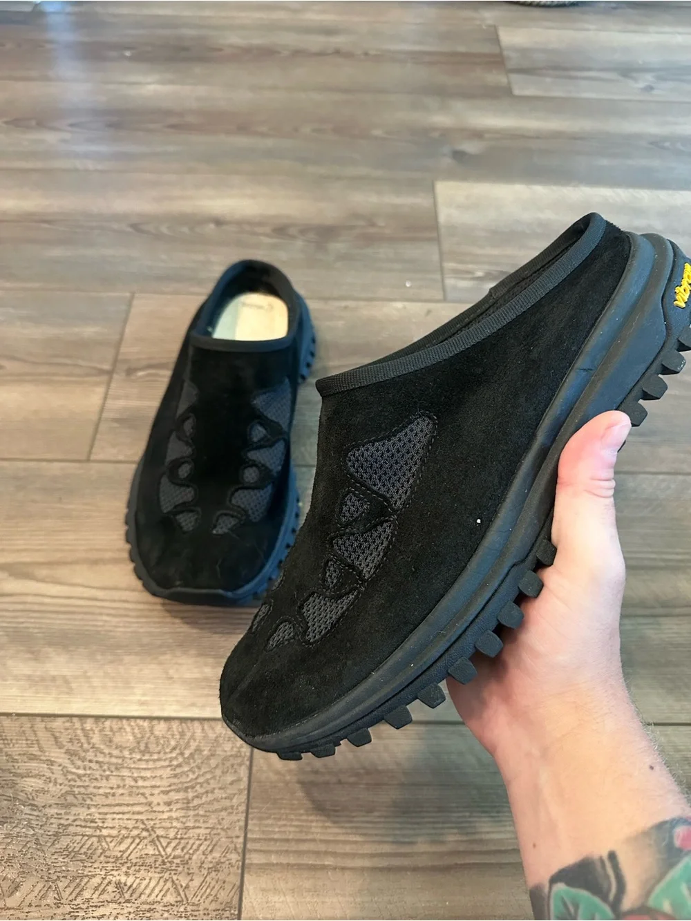 Diemme Maggiore Mule - Skeletal Suede Vibram EU 42 Sz 9